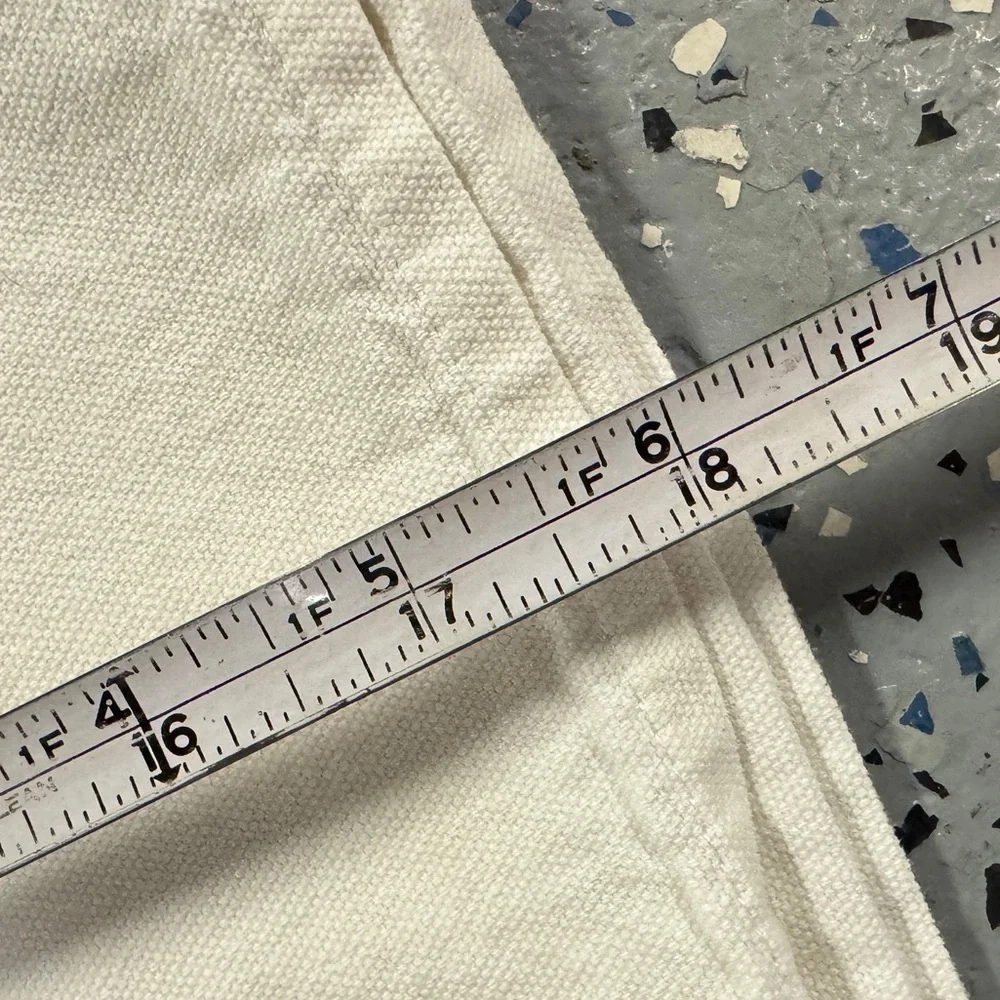 Ikea White 18” x 18” Pillow Covers